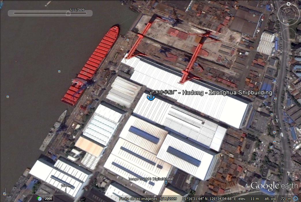 沪东中华船厂 - Hudong - Zhonghua Shipbuilding - Shanghai 0 - Grandes Barcos, quien da mas?