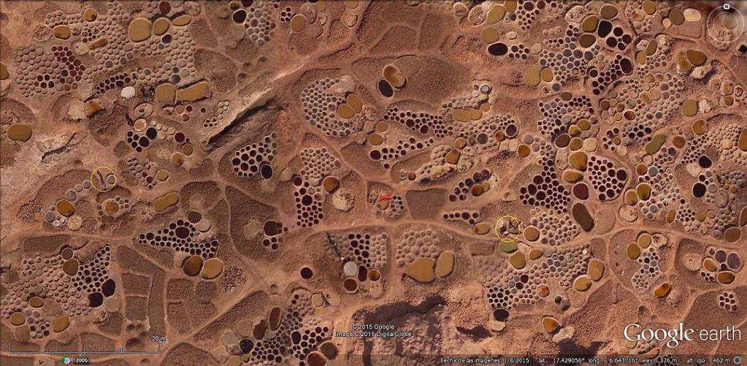 Pozos de Sal en Alta Resolución en Nigeria 0 - Formas Curiosas a vista de Google Earth