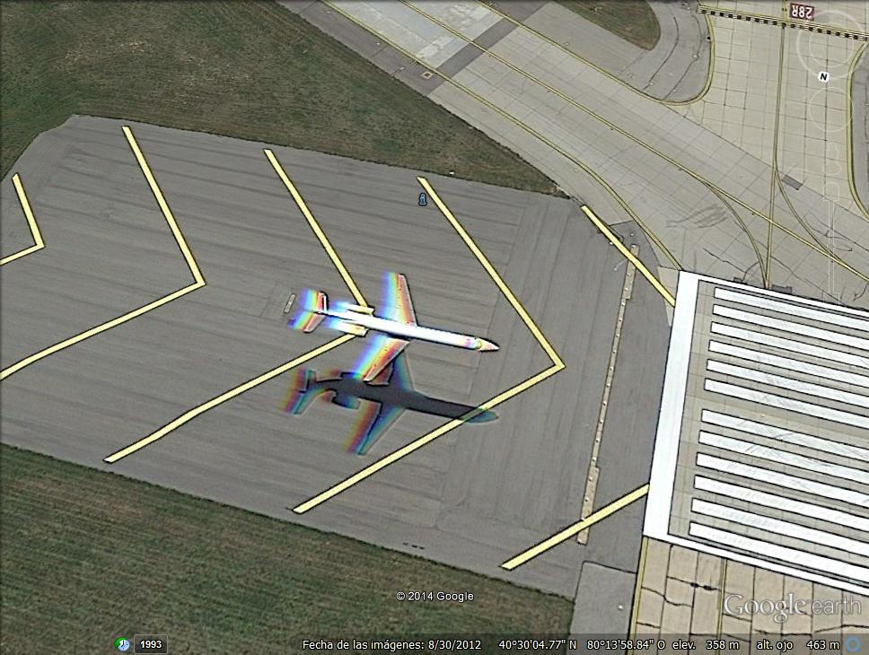 Aterrizando en Greater Pittsburgh International, Pennsylvani 1 - El 5º Participante 🗺️ Foro General de Google Earth