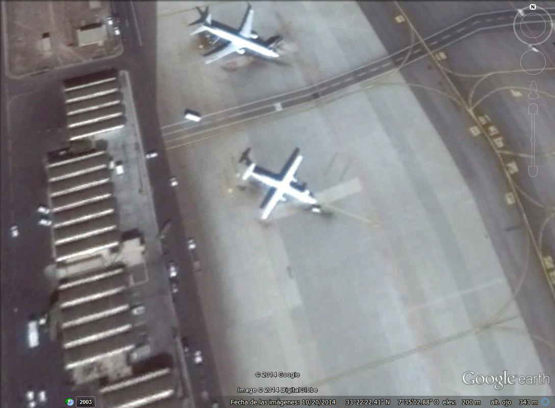 ATR-72 en Casablanca 0 - 2 aviones contra uno 🗺️ Foro General de Google Earth