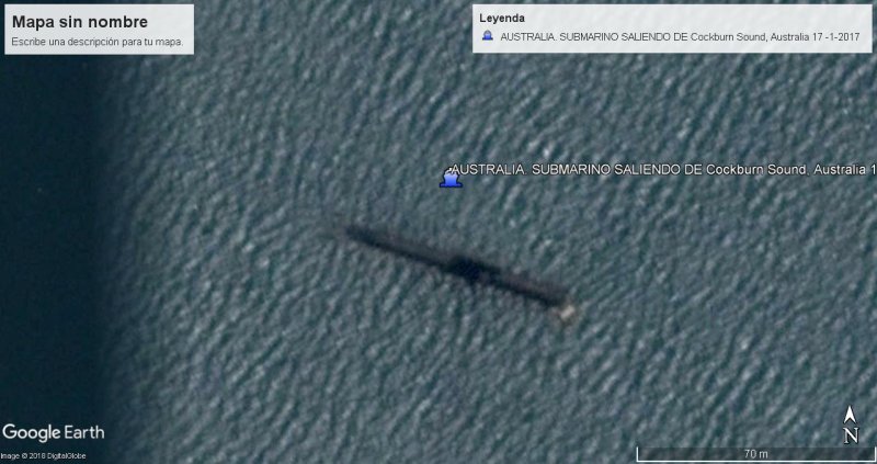 Submarino saliendo de Cockburn Sound, Australia 1 - Submarinos turcos navegando por el estrecho de Galípoli 🗺️ Foro Belico y Militar