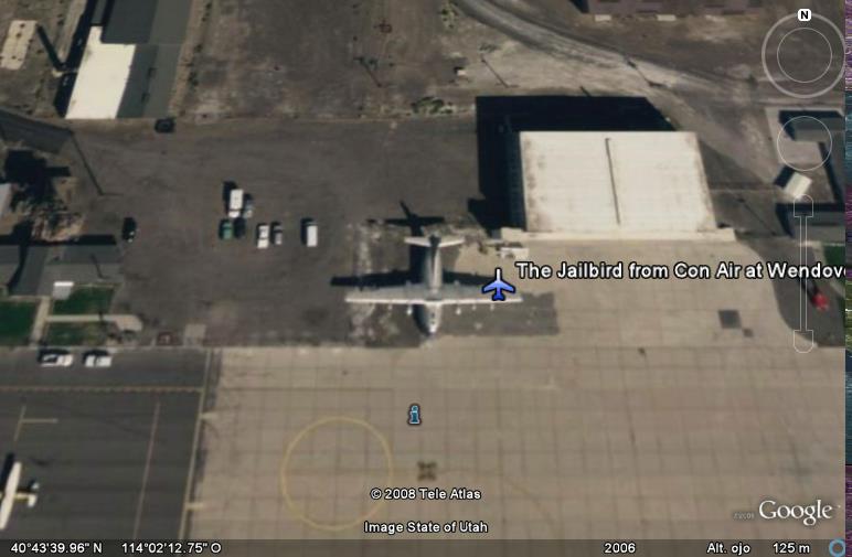 Avion de prisioneros de Air Con - Los Pajaros  de Alfred Hitchcock 🗺️ Foro General de Google Earth