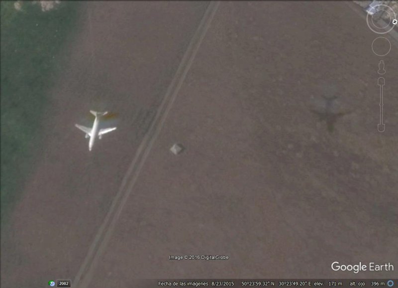 Avion aproximándose a Kiev, Ucrania 1 - Avion volando sobre el Mar - Jamaica 🗺️ Foro General de Google Earth