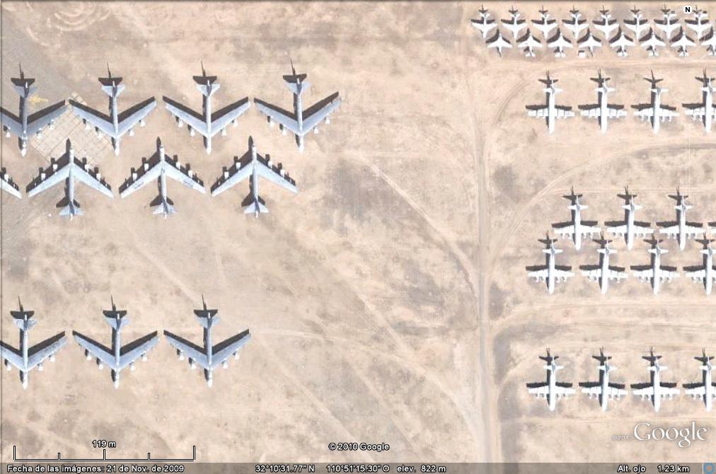 Aviones combate en Tucson USA