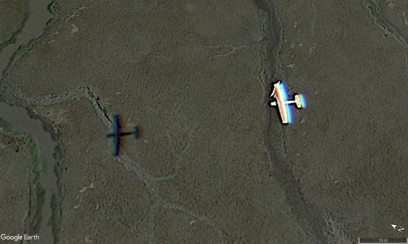 Avioneta despegando de Palo Alto, California 1 - Avioneta volando sobre el norte de Namibia 🗺️ Foro General de Google Earth