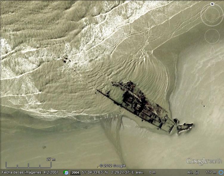 Barco hundido - Belgica 1 - HUNDIMIENTO DEL Admiral Graf Spee 🗺️ Foro General de Google Earth