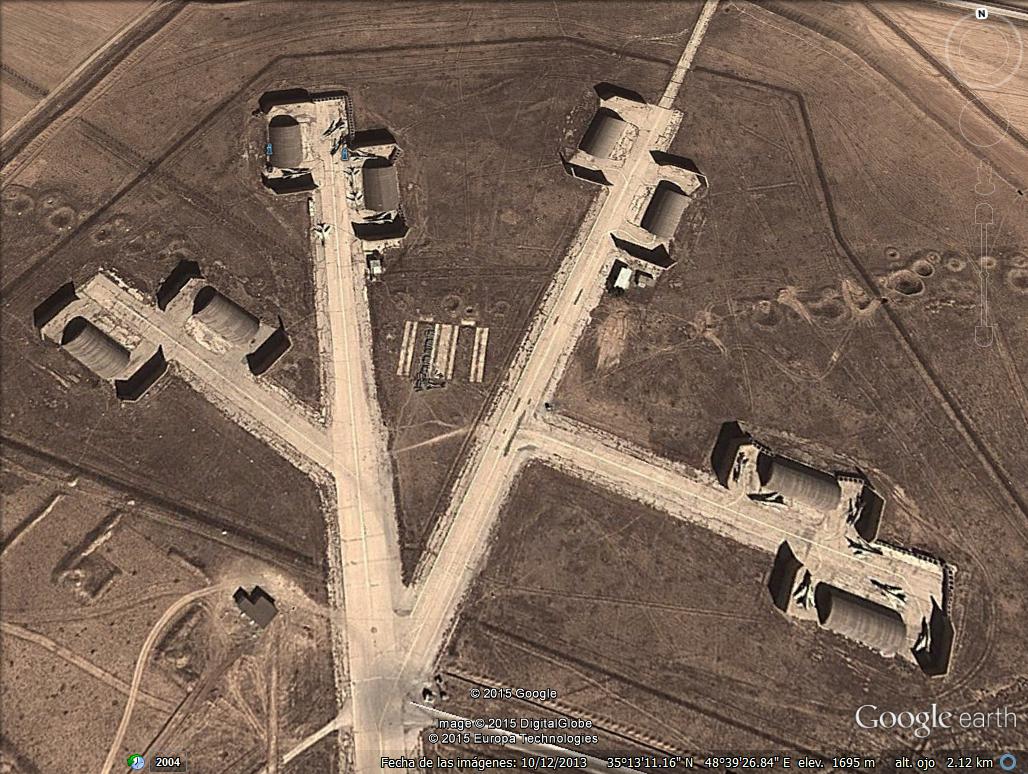 Curiosos bunkeres para aviones en Hamadan, Iran 0 - H4 Airbase - Jordania 🗺️ Foro Belico y Militar