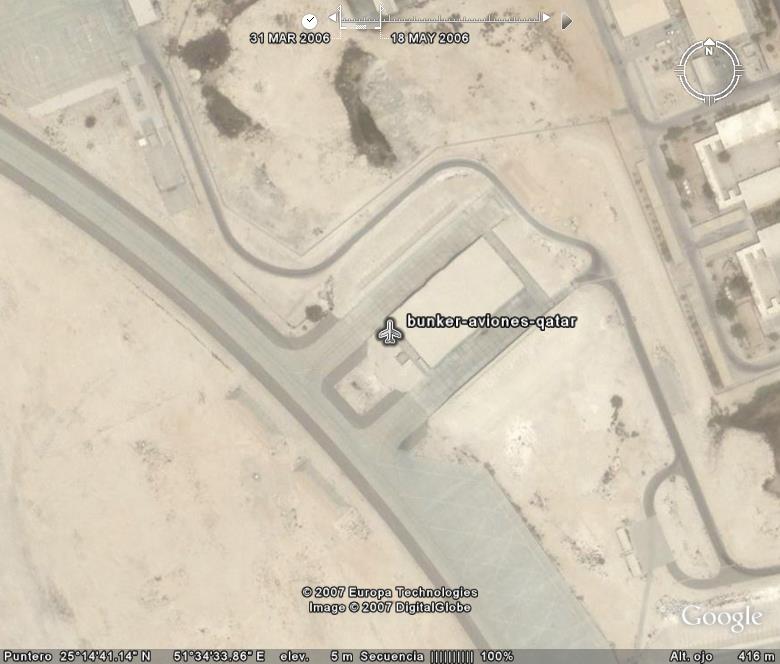 Bunker para aviones de guerra - Qatar