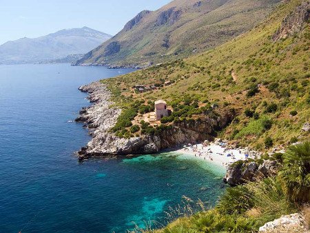 Cala Tonnarella dellUzzo, Trapani, Italia 1