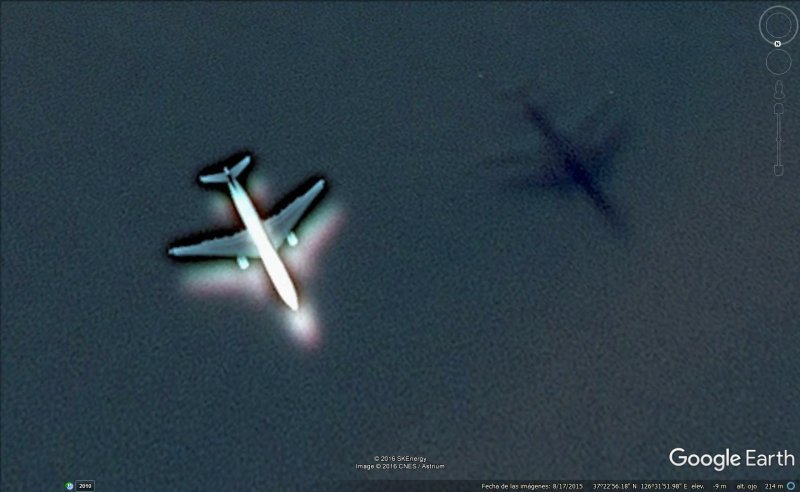 Avión camino de Incheon, Corea del Sur 1 - Despegando del aeropuerto de Kansai, Japon 🗺️ Foro General de Google Earth