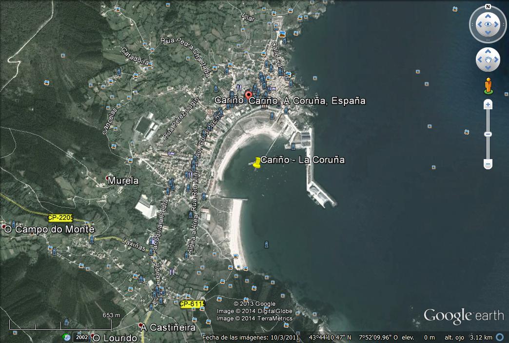 Cariño - La Coruña - España 0 - Sin Nombre, Ixtapaluca - Mexico 🗺️ Foro General de Google Earth