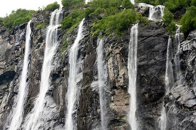 Cascadas de las Siete Hermanas, Noruega 1