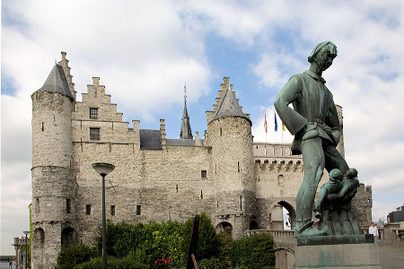 Castillo de Het Steen, Amberes, Belgica 0