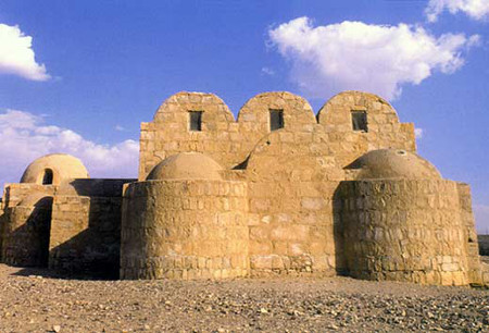 Castillo de Qasr Amra, Azraq, Zarká, Jordania 0