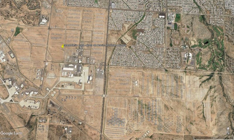 Cementerio base aérea de Davis-Monthan, Arizona 1 - Cementerios de aviones 🗺️ Foro Belico y Militar