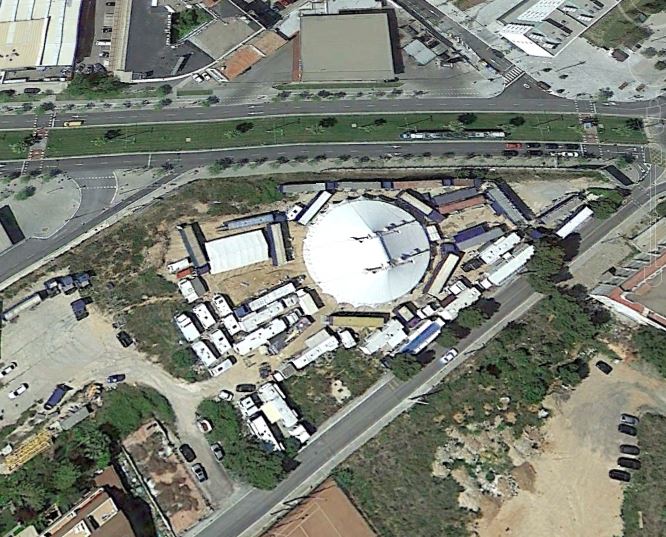 CIRCO AMERICANO?? SAN JUST DESVERN - CIRCO EN EL BARRIO DE BARBERA EN SABADELL 🗺️ Foro General de Google Earth