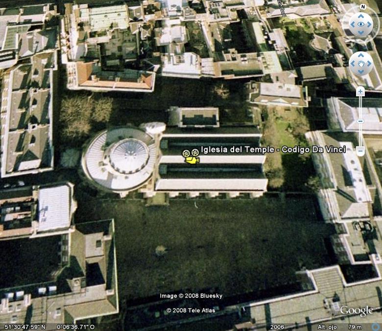 Codigo Da Vinci - Localizaciones de películas 🗺️ Foro General de Google Earth