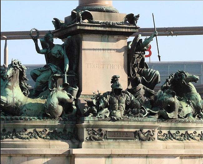 Columna rostral Tegetthoff-Viena 0 - Columnas rostrales en Piazza del Popolo-Roma 🗺️ Foro General de Google Earth