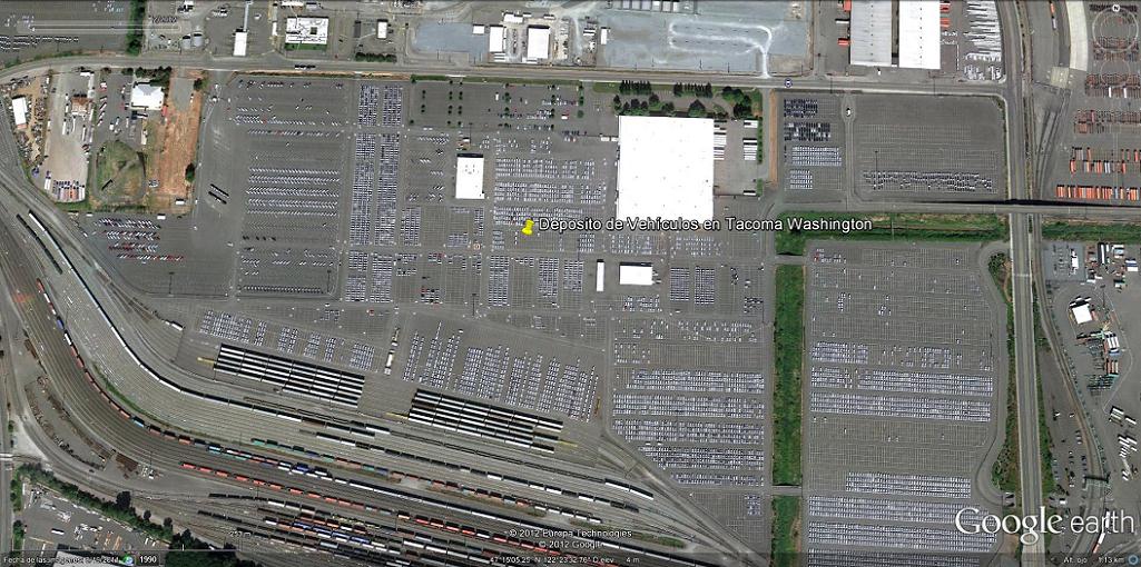 Deposito de Automotores en Tacoma, Estado de Washington 0 - Fabrica de Fiat en Turin 🗺️ Foro General de Google Earth