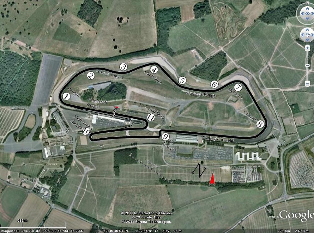 Donington Park 0 - Circuitos de Formula 1