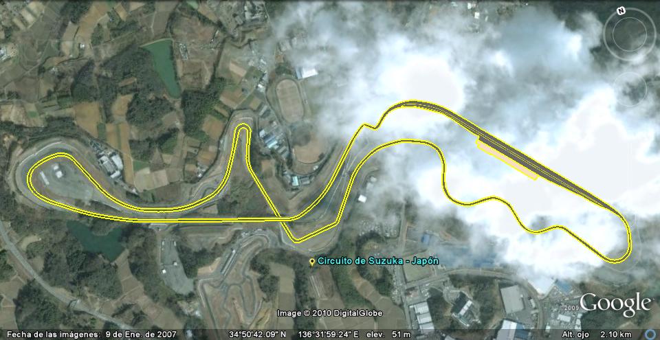 Circuito Suzuka - Circuitos Calendario Fórmula 1 2010