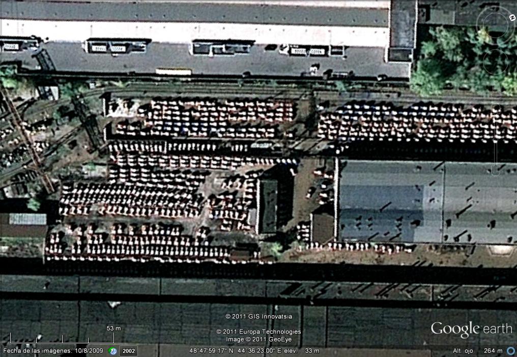 Tractores Volgogrado - Stalingrado 1 - Deposito de automotores nuevos en Aubergenville, Francia 🗺️ Foro General de Google Earth