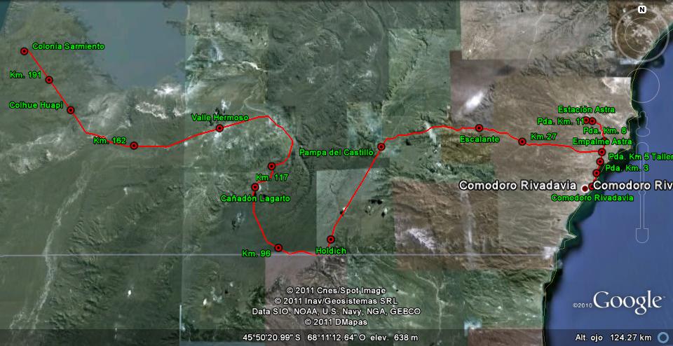 FCCR - TRENES DE LA PATAGONIA ARGENTINA