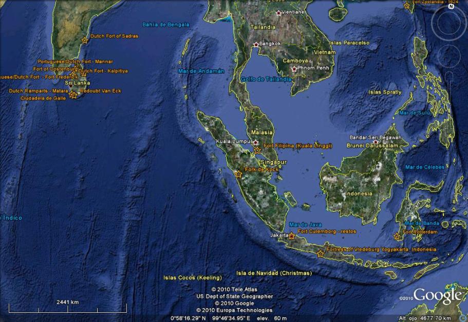 Fortificaciones Holandesas en Asia-Pacifico 0