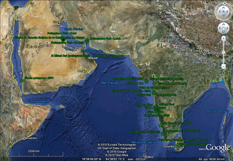 Fortificaciones Portuguesas en Asia-Pacifico 0