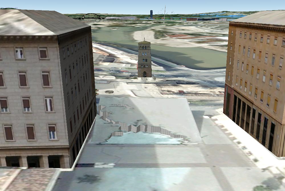 Proyecto Arcosur Google Earth, Zaragoza