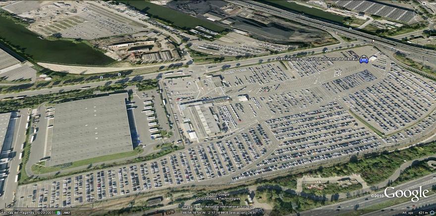 Deposito de Renault en Gennevilliers -Francia 1