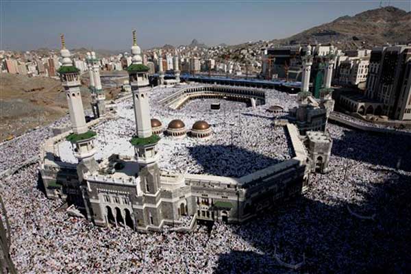 Más de un millón de musulmanes ya llegaron a La Meca 0