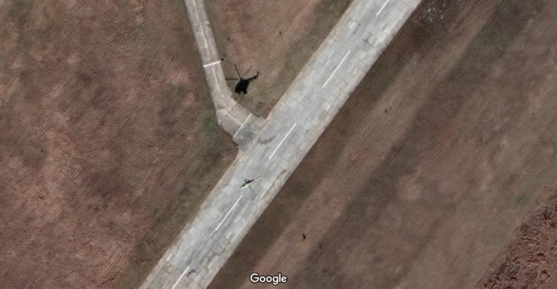 Helicóptero Volando en Tsentral'nyy Aerodrom, Rusia 2