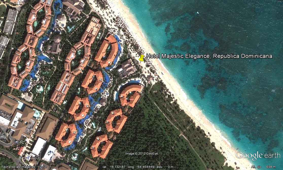 Hotel Majestic Elegance, Republica Dominicana - HOTEL GRAND BAHIA PRINCIPE CAYO LEVANTADO 🗺️ Foro Google Earth para Viajar