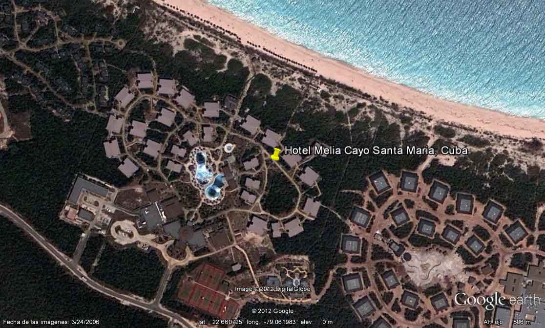 Hotel Melia Cayo Santa Maria, Cuba - Hotetur Deauville La Habana, Cuba 🗺️ Foro Google Earth para Viajar