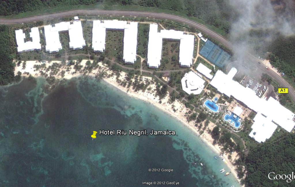 Hotel Riu Negril, Jamaica - Iberostar Rose Hall Beach Resort 🗺️ Foro Google Earth para Viajar