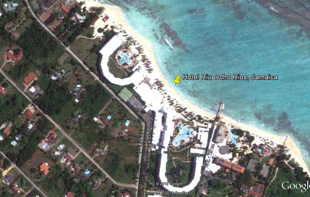 Hotel Riu Ocho Rios, Jamaica - Iberostar Rose Hall Beach Resort 🗺️ Foro Google Earth para Viajar