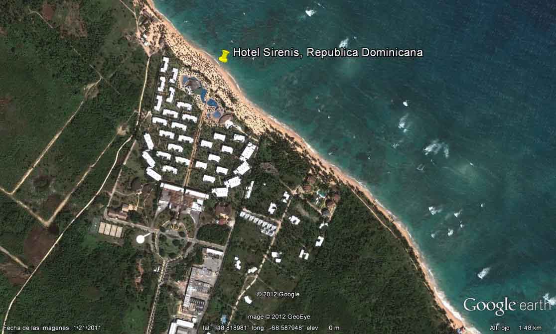 Hotel Sirenis, Republica Dominicana - HOTEL GRAND BAHIA PRINCIPE CAYO LEVANTADO 🗺️ Foro Google Earth para Viajar