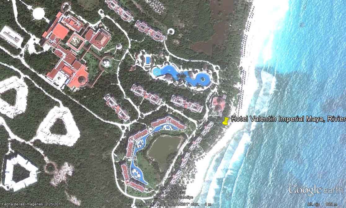 Hotel Valentin Imperial Maya, Riviera Maya, Mexico - Hotel Bahía Príncipe Cobá 🗺️ Foro Google Earth para Viajar