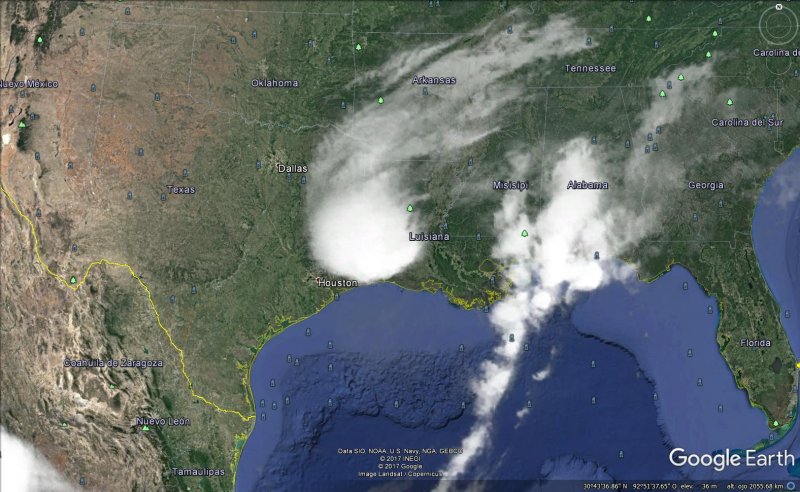 Huracan Harvey - Entre Texas y Luisiana 1