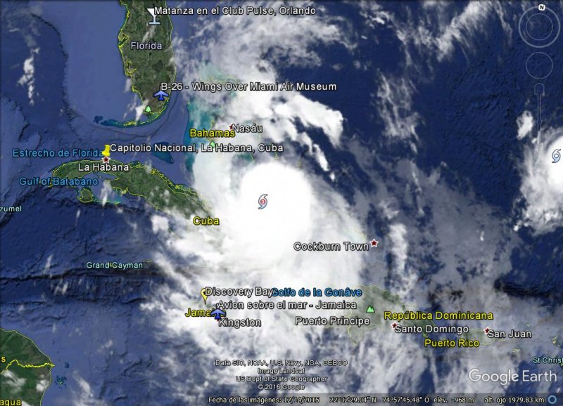 Huracán Matthew sobre el Caribe (Categoría 3) 1