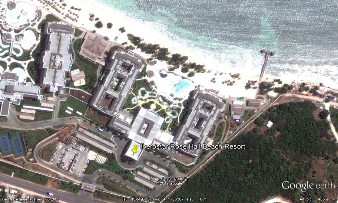 Iberostar Rose Hall Beach Resort - Hotel Catcha Falling Star, Negril, Jamaica 🗺️ Foro Google Earth para Viajar