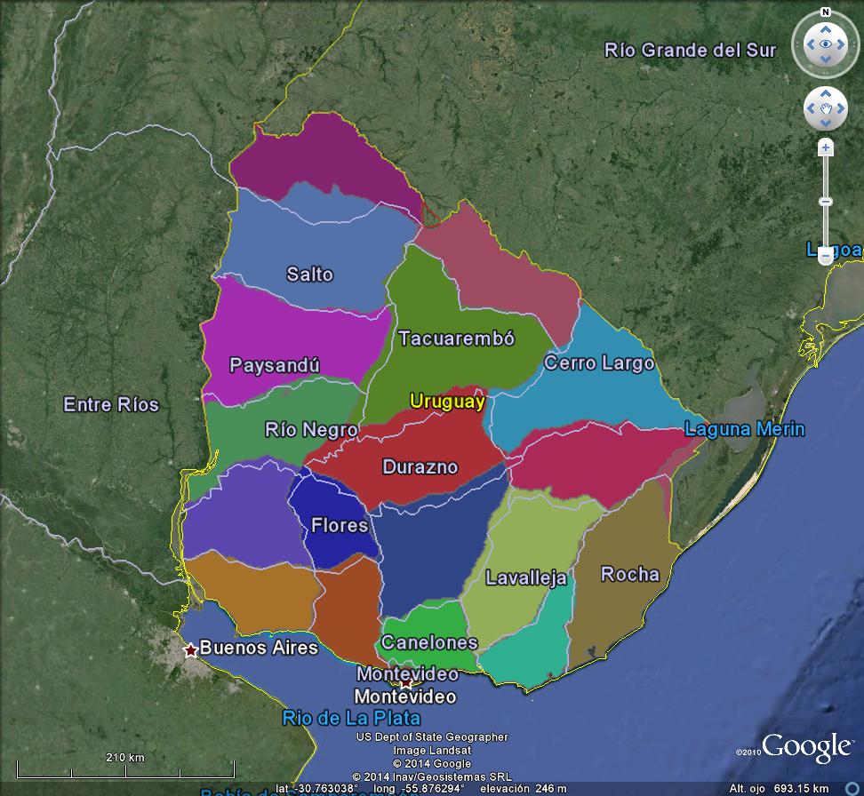 Pintar/Sombrear provincias de un pais 🗺️ Foro Programación de Google Earth y Maps