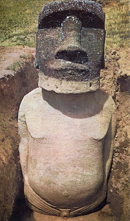 Estatuas de piedra de la isla de Pascua ???? 1