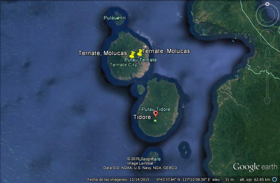 Isla de Ternate, Molucas 0 - Desierto del Danakil (Crater de Dallol) - Etiopia 🗺️ Foro General de Google Earth