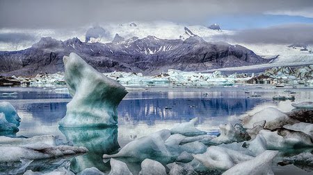 Lago Glaciar Jökulsárlón, Sur de Islandia 0