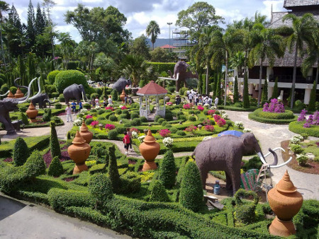 Jardin Tropical Nong Nooch, Chon Buri, Tailandia 1