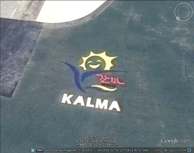 Kalma - Wonsan - Corea del Norte 0 - Una T en el valle de McLaren - Australia 🗺️ Foro General de Google Earth