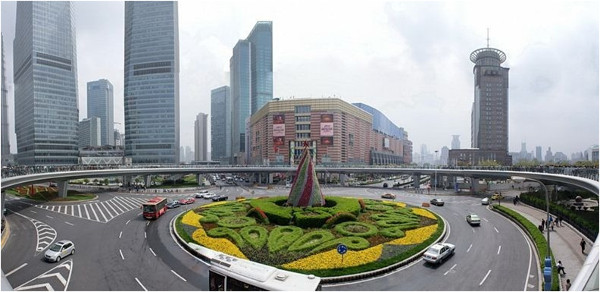 La rotonda, Lujiazui, Shanghai, China 1