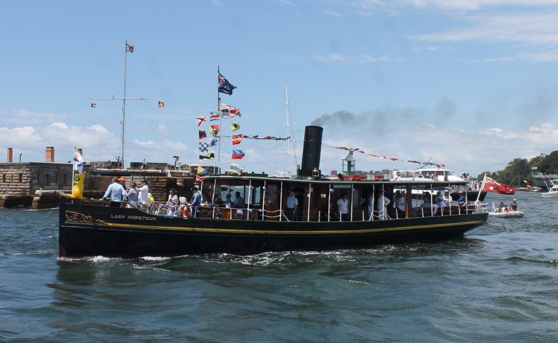 Vapor Lady Hopetoun - Australia 2 - Barcos a Vapor Ferry / Pasajeros
